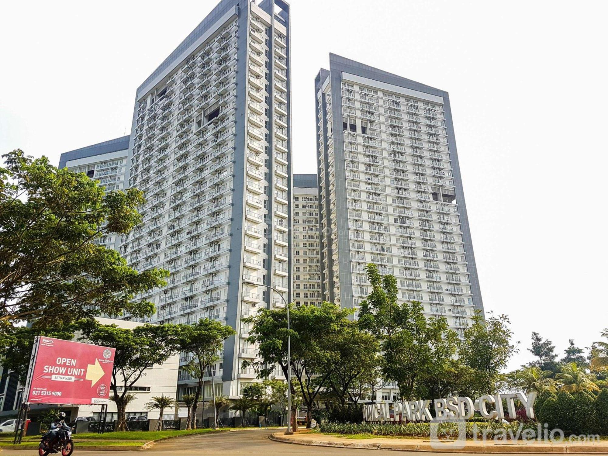 Cozy And Best View Studio Casa De Parco Apartment By Travelio Tangerang Exteriör bild